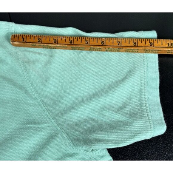 St‎ Johns Bay Heritage Pique Short Sleeve Polo Mens XXL Aqua - Picture 4 of 8